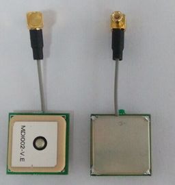 중국 차 GPS 세라믹 헝겊 조각 안테나 MCX 연결관 RF 1.13 케이블 회색을 가진 1575 MHz 협력 업체
